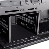 Silverstone SST-SEH1B-G - Seta H1 Carcasa Torre Mediana con Panel Frontal de Rejilla Perforada, chasis de Acero e iluminación ARGB