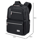 Samsonite Openroad Chic 2.0 - Mochila para portátil 13.3 pulgadas, 40 cm, 13.5 L, Negro (Black)