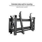 Monkey Ladder Soporte Video Wall de Pared para Pantalla 45”- 70”, Color Negro