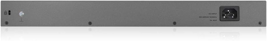 Zyxel 24-Port Gigabit PoE+ Switch | Smart Cloud Management | 375 Watt Power | 2 Combined Ports | Long Range [GS1350-26HP]