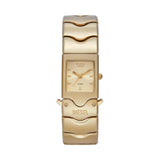 Diesel Reloj Analógico para Hombres de Cuarzo con Correa en Acero Inoxidable DZ2223, Tono Oro, 22MM