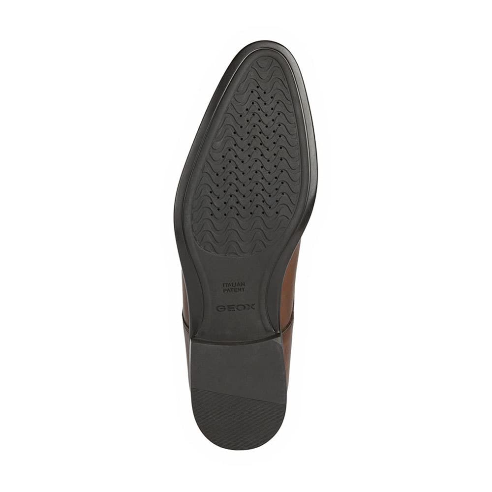Geox U Iacopo C, Zapatos para Hombre, Marrón (Cognac) , 46 EU