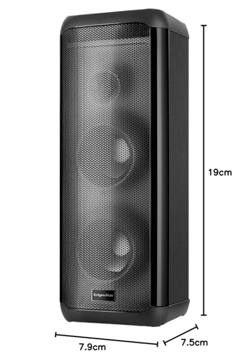 Altavoz inalámbrico portátil Kruger & Matz Music Box Ultra BT AUX USB