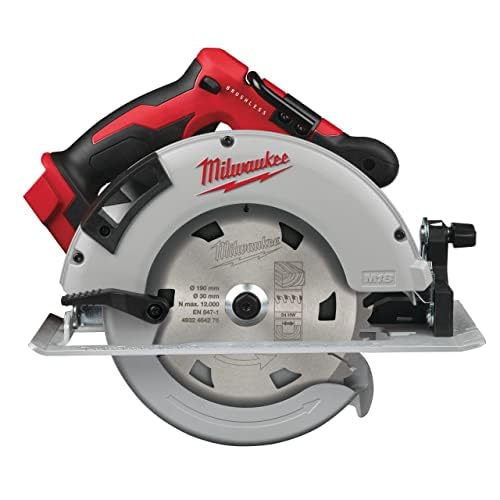 Milwaukee M18 CCS55 Sierra circular, 18.0V, sin batería ni cargador, 18V, color rojo