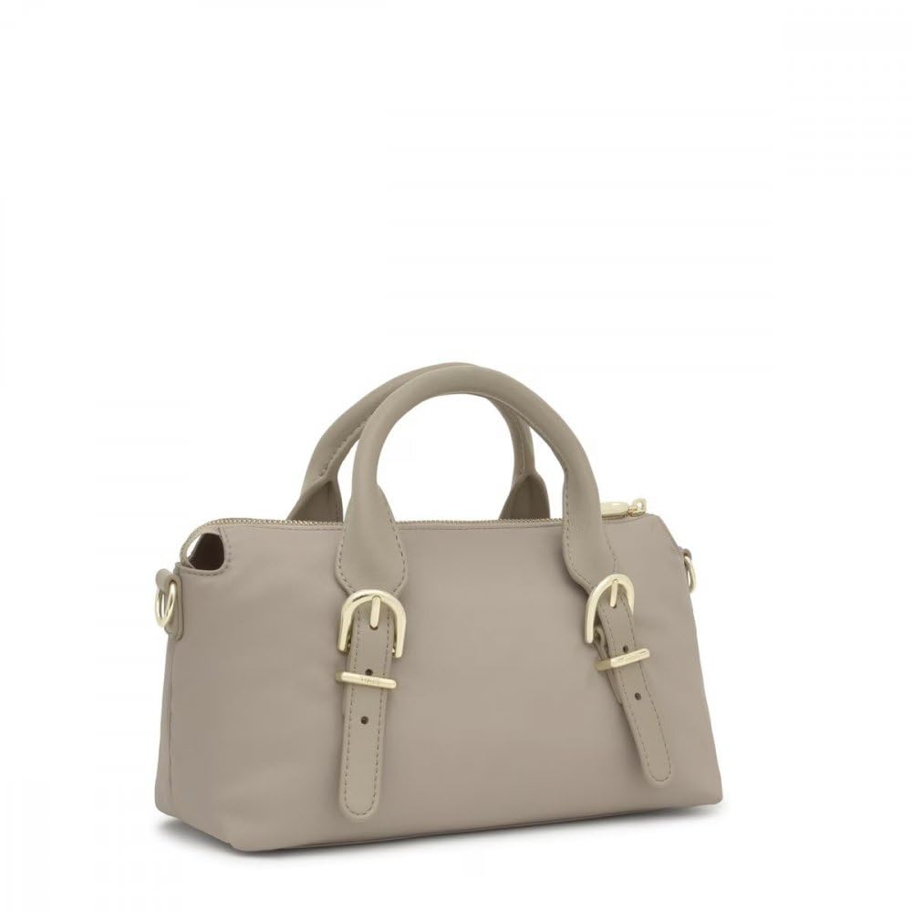 TOUS Bowling M Buckles Soft Topo, Bolso Mujer, Gris