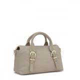 TOUS Bowling M Buckles Soft Topo, Bolso Mujer, Gris