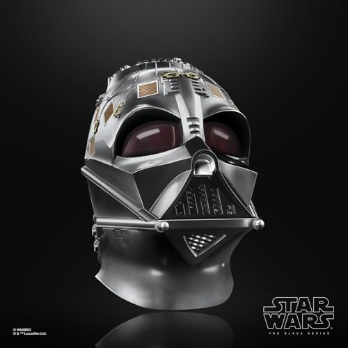 Star Wars - The Black Series - Casco electrónico premium de Darth Vader Obi-Wan Kenobi - Artículo para juego de rol - A partir de 14 años