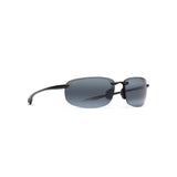 Maui Jim HOOKIPA Gafas, Gloss Black, 64 Unisex Adultos