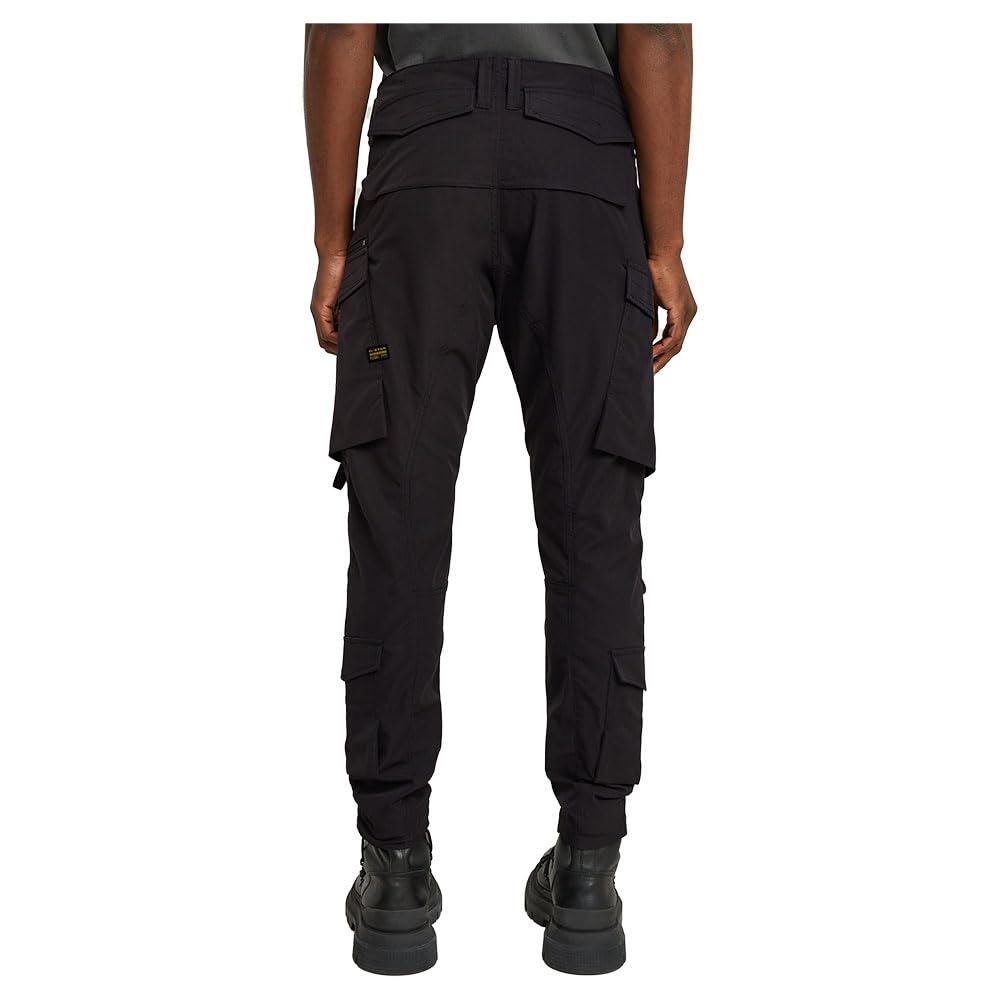 G-STAR Para Hombre Pantalones Skinny Cargo Toolbox, Negro (dk Black D26174-D909-6484), 36W / 32L