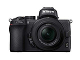 Nikon Z50 - Cámara sin Espejo con Objetivo 16-50 DX VR y FTZ SD2, Negro