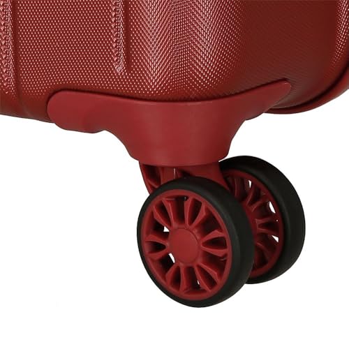 Joumma Marvel Ironman Maleta de Cabina Rojo 40x55x20 cms rígida 2,8 kgs Cierre TSA Integrado ABS 2,8 kgs 37L Extensible Equipaje de Mano