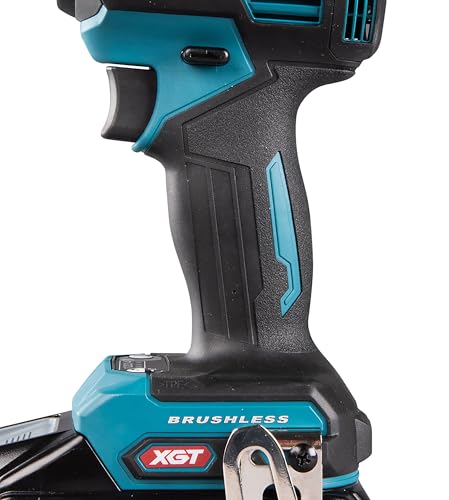 Makita TD003GA202 - Atornillador de impacto inalámbrico (40 V, máx. 2,0 Ah, 2 baterías y cargador)
