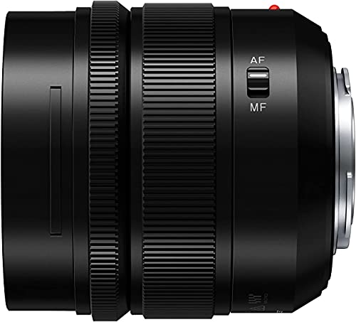 Panasonic LEICA DG SUMMILUX H-X012 - Objetivo Focal fija para cámaras de montura M4/3 (Focal 12 mm, F1.4, tamaño filtro 62 mm, lentes asféricas), negro