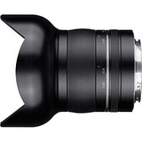 Samyang SYXP14-C XP - Objetivo Gran Angular de 14 mm f/2,4 de Alta Velocidad para Canon EF con Chip Ae Integrado, Color Negro