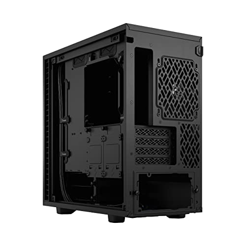 Fractal Design Define 7 Mini Black Brushed Aluminum/Steel Micro ATX Silent Mini Tower Computer Case