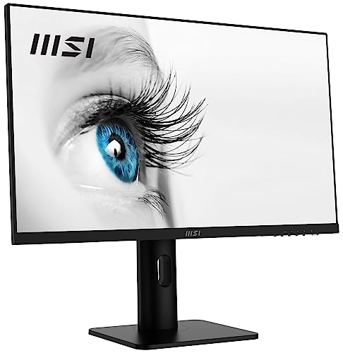 MSI PRO MP273AP Monitor de Oficina 27” Full HD - Panel IPS 1920 x1080, 100 Hz,Confort Ocular, Montaje VESA, Altavoces Integrados, Soporte Display Kit, Regulable 4 Direcciones