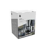 WMF Lumero Cafetera de filtro con jarra de cristal, café de filtro, 10 tazas, función temporizador, placa calentadora, cafetera con depósito de agua extraíble, apagado automático, 1000 W