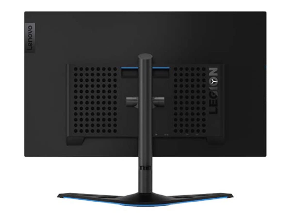 Lenovo Y27q-20 - Monitor Gaming 27" 2K QHD (IPS, 165Hz, 1ms, HDMI, DP, 3xUSB, G-Sync, Base Metálica) Ajuste de inclinación/altura/giro/pivote - Negro