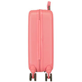 Enso Little Dreams Maleta de Cabina Rosa 40x55x20 cms Rígida ABS Cierre TSA Integrado 37L 3,22 kgs 4 Ruedas Dobles Equipaje Mano…