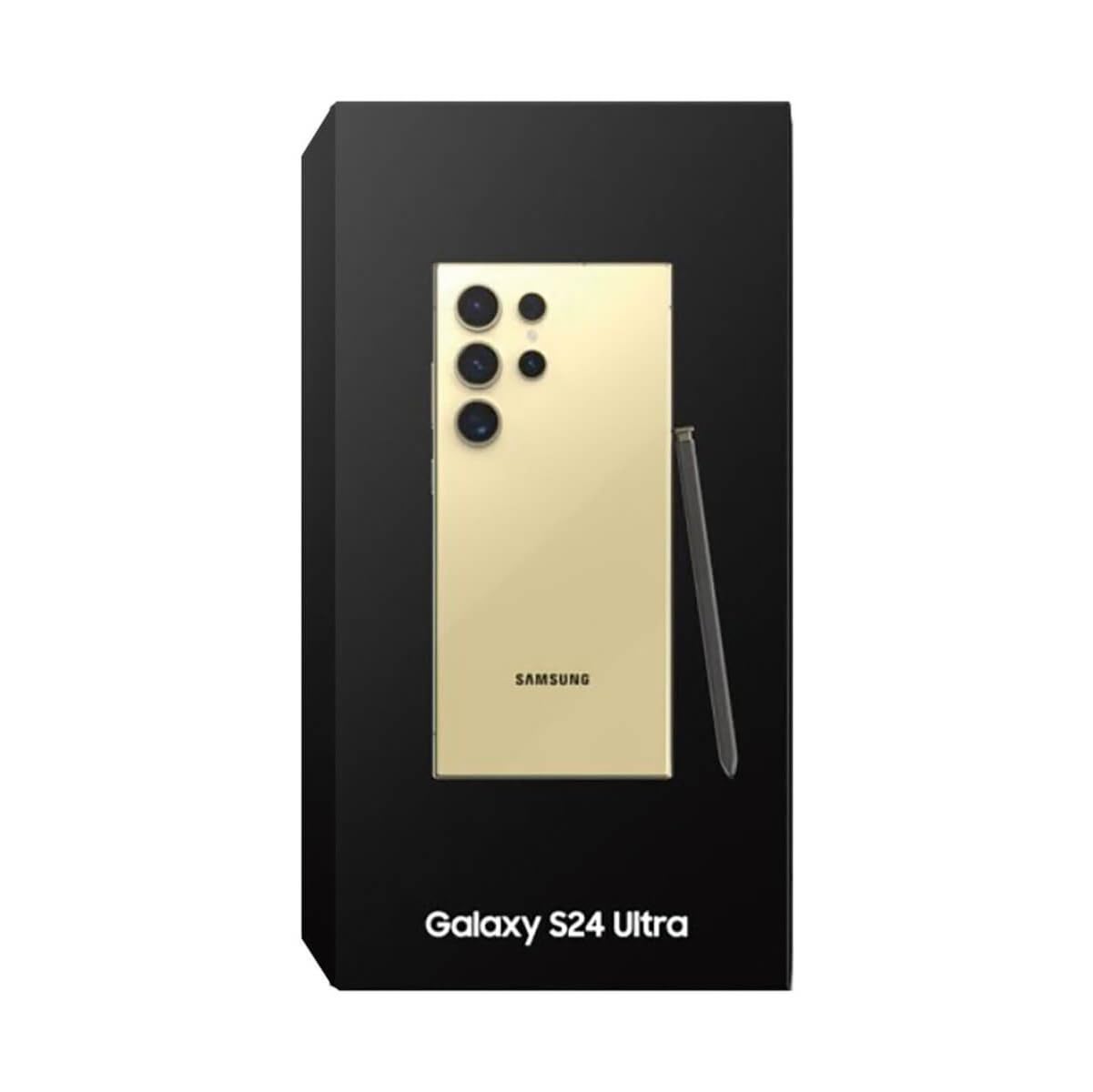 Samsung Galaxy S24 Ultra 17,3 cm (6.8"") Double SIM 5G USB Type-C 12 Go 256 Go 5000 mAh Jaune, Black