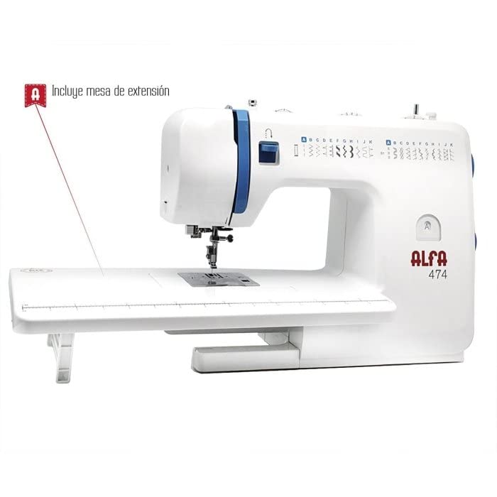 ALFA Maquina DE Coser 474 23 Puntadas, No Aplica