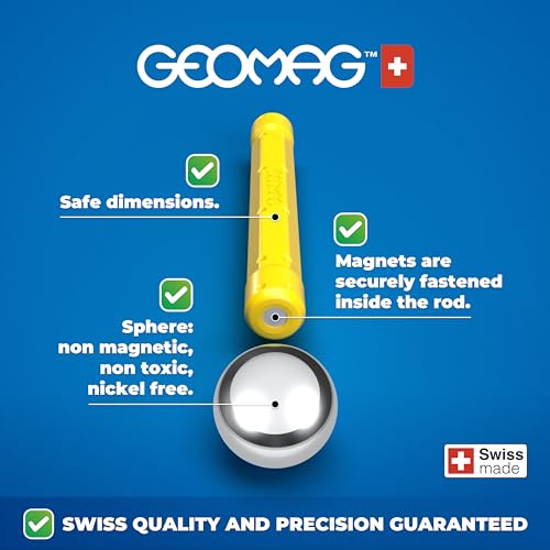 Geomag Classic Masterbox, Juego de Bloques de Construcción Magnéticos para Niños, Juguete Magnético, Colección Verde de Plástico 100% Reciclado, Edad 3-99 Años, 388 Piezas