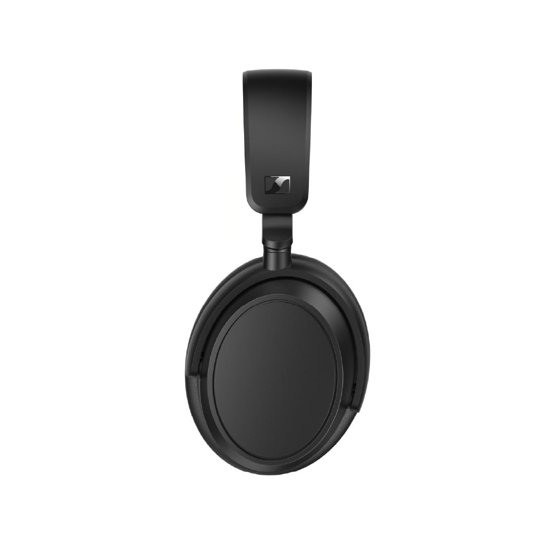 Sennheiser ACCENTUM Plus Wireless Auriculares con Bluetooth - Audio función de Carga rápida, autonomía de 50 Horas y cancelación de Ruido Activa híbrida adaptativa - Negro