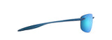 Maui Jim Hookipa Ultra Sunglasses, Metal Matte Blue, 63-15-140 Unisex Adulto