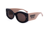 DSQUARED2 D2 0071/S Gafas, Black Beige, 51 para Hombre