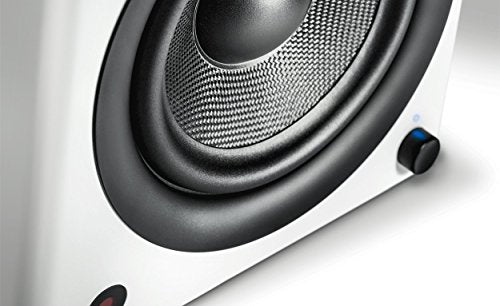 Wavemaster Two Pro - Altavoces de estantería (110 W) con Bluetooth, Color Blanco Suave