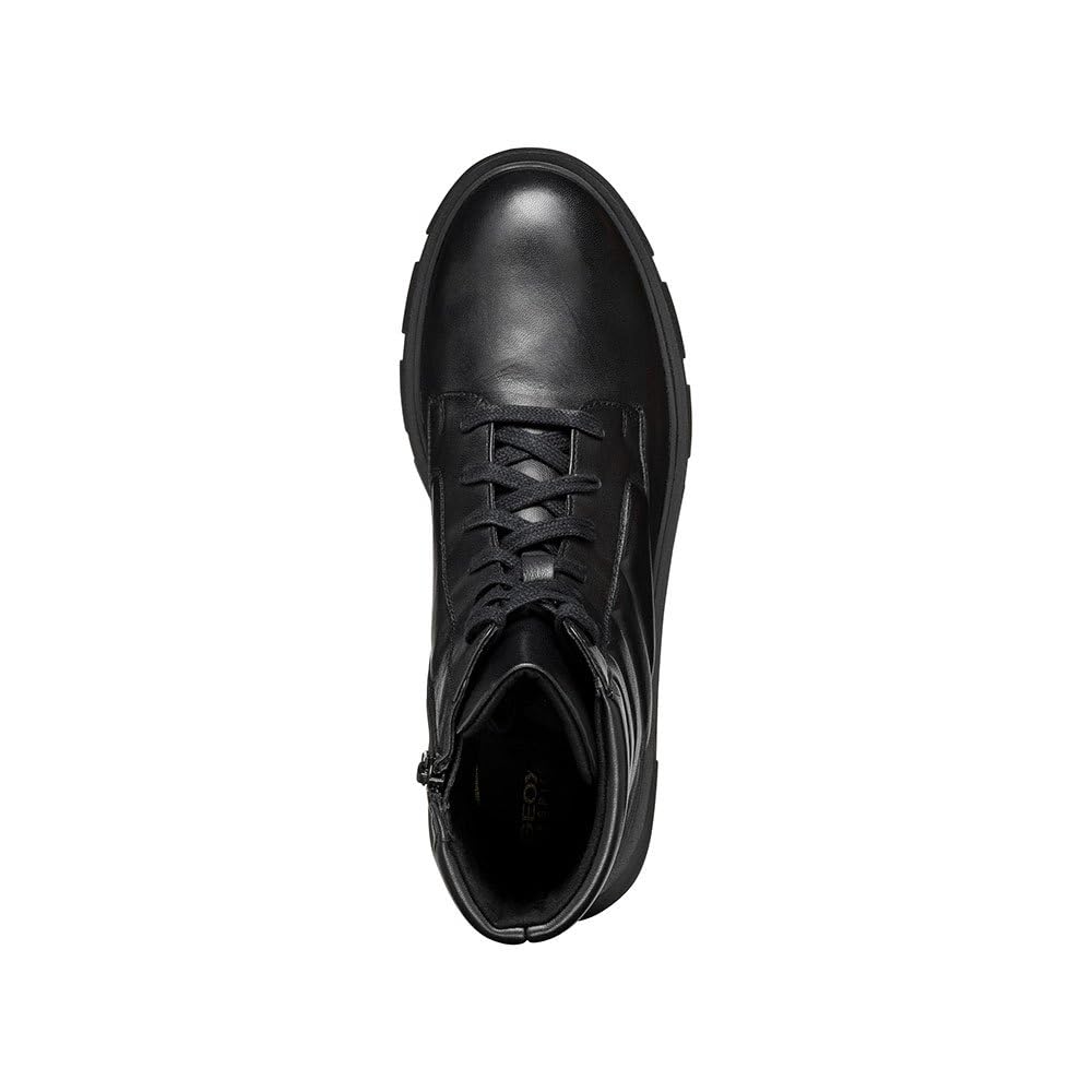 Geox D Vilde A, Bota de Tobillo Mujer, Negro, 40 EU