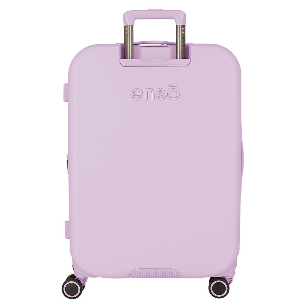 Joumma Disney You Are Magical Maleta Mediana Lila 48x70x28 cms Rígido 4,32 kgs Cierre TSA Integrado ABS 4,32 kgs 79L