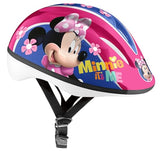 A.T.L.A.S. Bicicleta Infantil de 16 Pulgadas para niña, Disney + Casco Minnie Incluido niños, Rosa y Blanco idéntico a Las Fotos, 16''