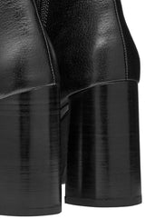 Geox D Teulada C, Bota de Tobillo Mujer, Negro, 36.5 EU