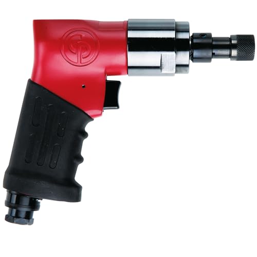 Chicago Pneumatic 6151922755 Destornillador de accionamiento directo de alta velocidad de 1/4 pulgadas - Rojo