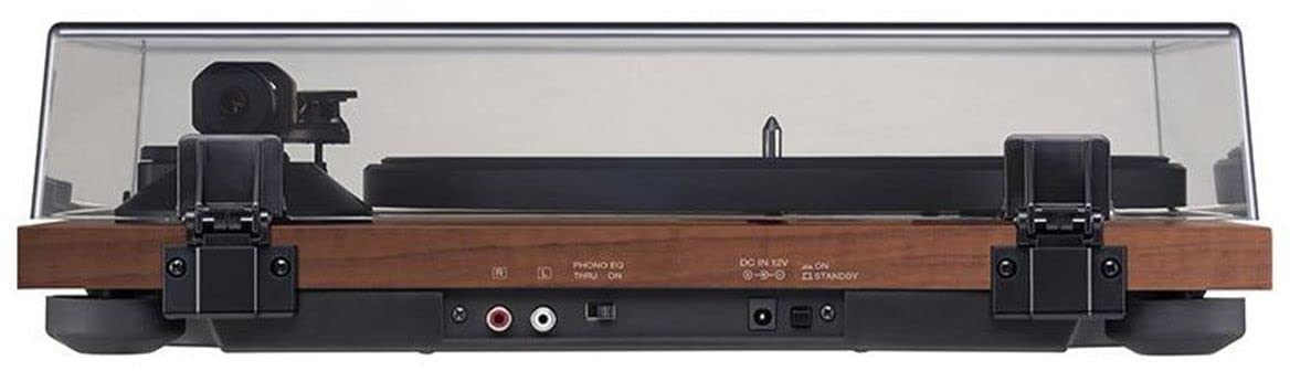 Teac TN-280BT-A3/WA HiFi Turntable (transmisor Bluetooth, transmisión por cinturón, 33/45/78 RPM, preamplificador Phono Incorporado, gabinete de MDF de Alta Densidad), Nogal