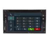 Radio de Coche universales 2 DIN Android GPS Bluetooth WiFi USB Dab+ Touchscreen 6.2" 8core Carplay AndroidAuto DVD