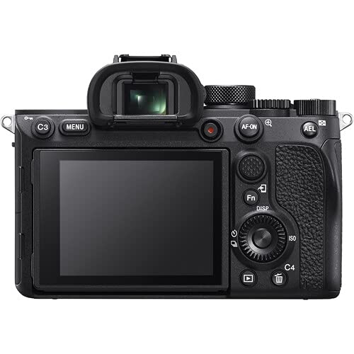 Cámara Sony Alpha 7R IV (Full Frame) 61MP, vídeo 4K, ráfaga de 10 fps, Eye-AF, WiFi, Solo Cuerpo: Ideal para fotografía de paisajes, Retratos y Estudio en Alta resolución. Color Negro