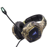 BERSERKER Auriculares Gaming con Micrófono, Sonido Estéreo 2.0, LED RGB, Cable 2,20 m, Negro