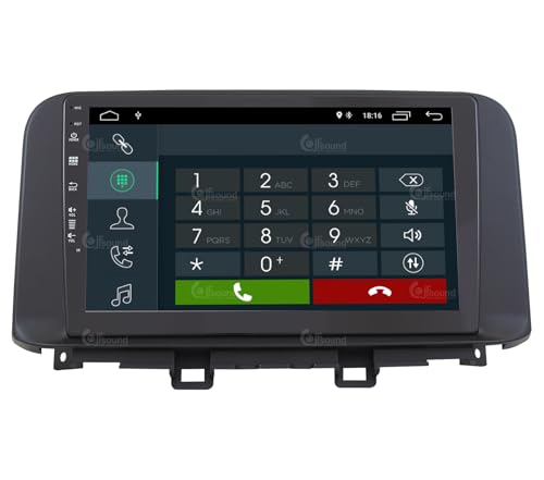 Radio de Coche para Hyundai Kona 2018-2021 Android GPS Bluetooth WiFi USB Dab+ Touchscreen 10" 4core Carplay AndroidAuto