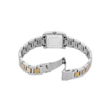 Michael Kors Reloj Emery para Mujer, Movimiento de Cuarzo a Tres Agujas con Correa de Acero Inoxidable, 22 mm, Tono Oro y Plata