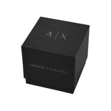Armani Exchange Reloj Mujer, Movimiento de Cuarzo Dos Agujas y Caja de 32 mm con Correa de Acero Inoxidable