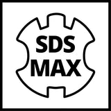Einhell Martillo de demolición TE-DH 12 (1050 W, 12 J, toma SDSmax, empuñadura con amortiguación vibrac.,empuñadura adicional ajustable, 4m cable, incl. cincel puntiagudo y plano, incl. E-box)