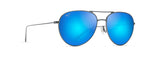 Maui Jim Walaka Gafas, Dove Grey, 58-16-140 Unisex Adulto