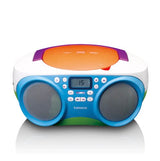 Lenco SCD de 41 – Radio portátil con CD, MP3, USB, Aux-In