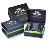 Festina Reloj Hombre F20548/2 Connected Caja de Acero Inoxidable 316l Rosa Correa de Acero Inoxidable 316l Negro