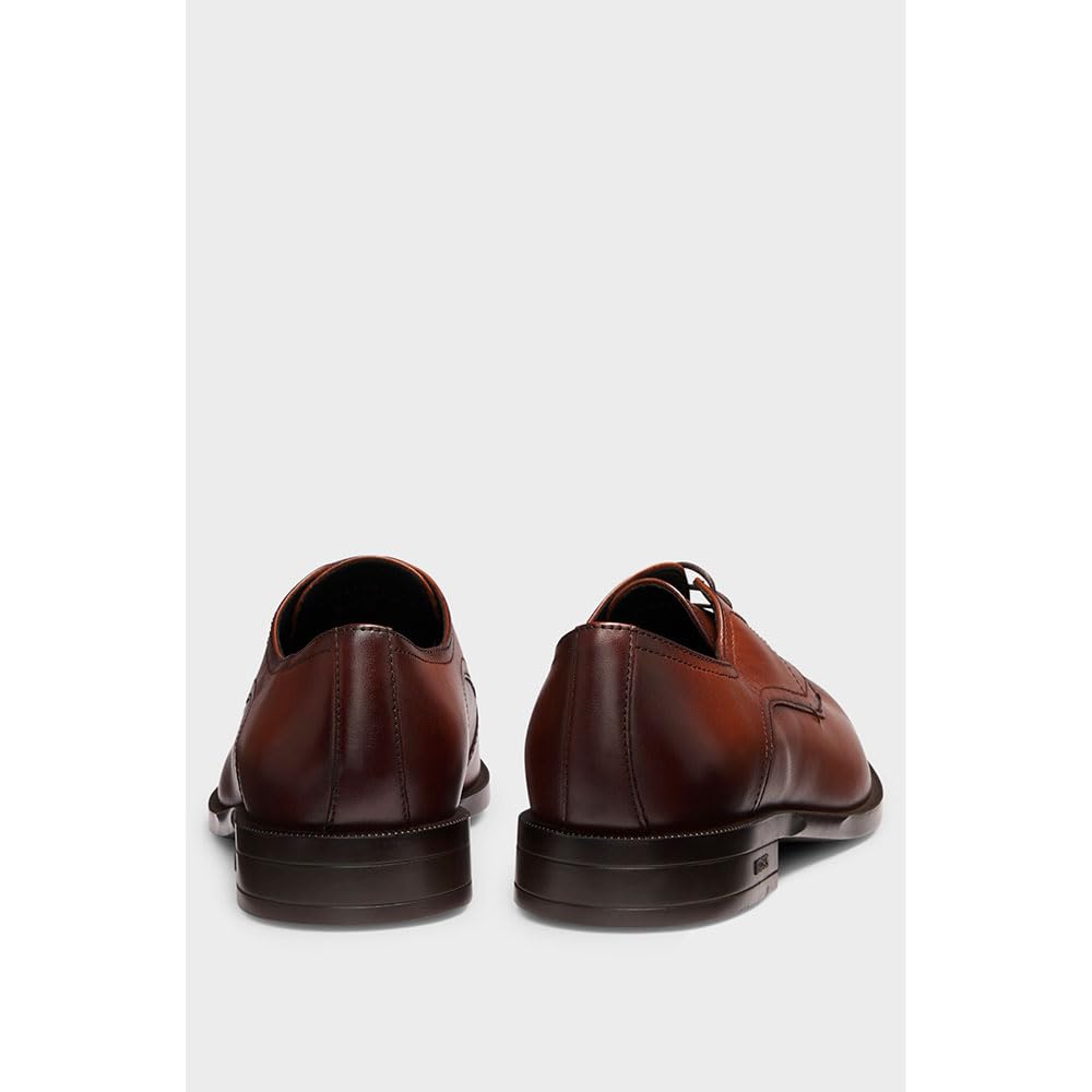 BOSS Tayil_Derb_bunl, Derby Hombre, Medium Brown, 44 EU