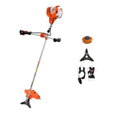 RURIS RR460, Carrete de Corte Profesional, Soporte para Manillar ergonómico, Disco Triple, arnés de Seguridad ergonómico