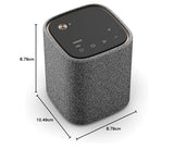 Yamaha TRUE X SPEAKER 1A Altavoz inalámbrico portátil para la TRUE X BAR, en gris carbón