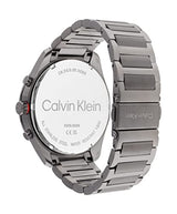 Calvin Klein Reloj Cronógrafo de Cuarzo para Hombre Colección CK Force con Correa de Acero Inoxidable Gris - 25200267